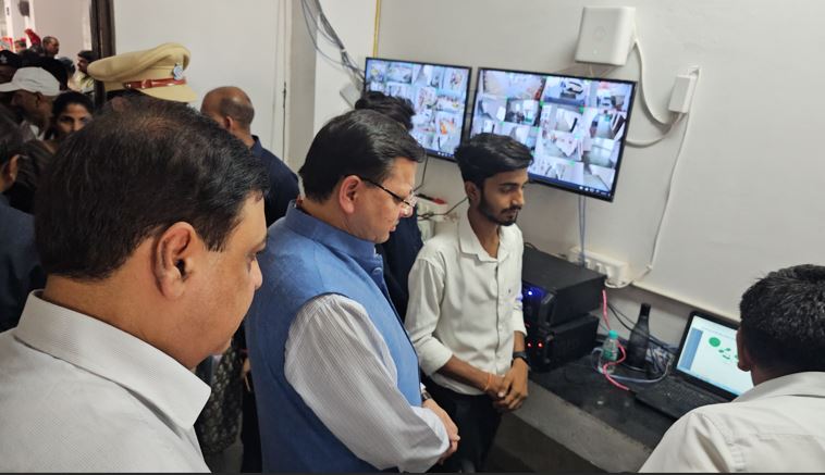 मुख्यमंत्री ने ऋषिकेश पहुंचकर चारधाम यात्रा रजिस्ट्रेशन कार्यालय का किया स्थलीय निरीक्षण।