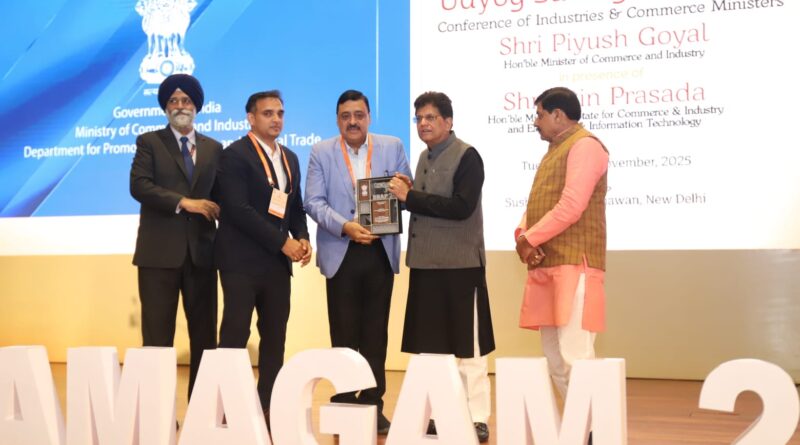 उत्तराखंड को राष्ट्रीय स्तर पर मिले व्यापार सुधार कार्ययोजना के तहत पांच प्रमुख सुधार श्रेणियों में टॉप अचीवर्स पुरस्कार