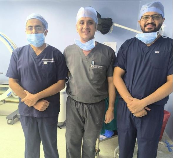 श्री महंत इन्दिरेश अस्पताल के डाॅक्टरों के नाम एक और बड़ी उपलब्धि