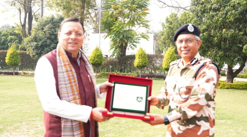 मुख्यमंत्री धामी से मिले डीजी आईटीबीपी, सीमांत क्षेत्रों के विकास और सुरक्षा समन्वय पर सरकार का फोकस तेज