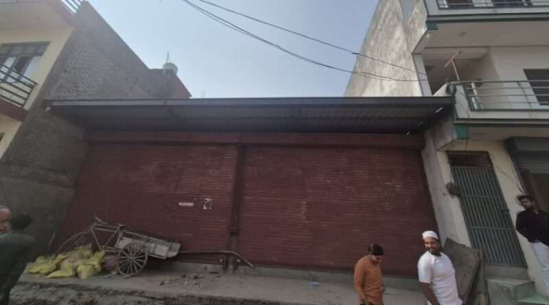 एमडीडीए का अवैध निर्माणों के खिलाफ अभियान जारी, आजाद कॉलोनी में अवैध व्यावसायिक निर्माण सील