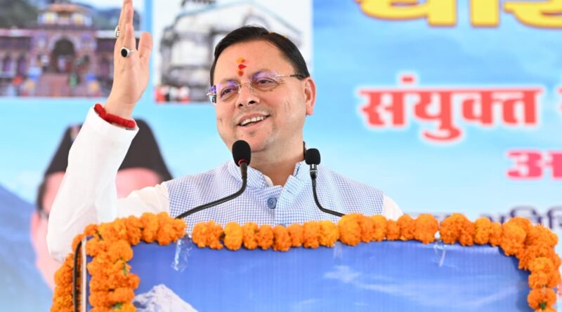 मुख्यमंत्री पुष्कर सिंह धामी ने ऋषिकेश से चार धाम जाने वाली बसों को हरी झंडी दिखाकर किया रवाना