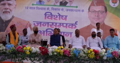 मुख्यमंत्री पुष्कर सिंह धामी ने खटीमा के बग्घा चौवन में “12 साल विश्वास के, विकास के, जनकल्याण के” कार्यक्रम में किया प्रतिभाग