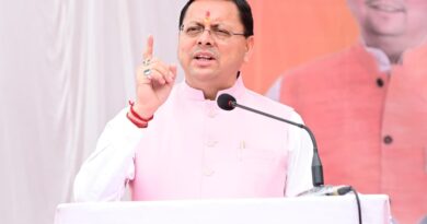 मुख्यमंत्री पुष्कर सिंह धामी ने दन्या में जनसभा को किया संबोधित, क्षेत्र के विकास की कई महत्वपूर्ण घोषणाएं