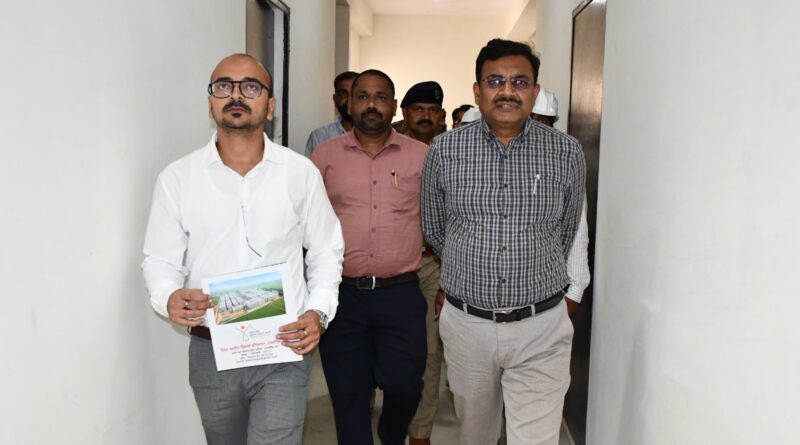 बागवाला में प्रधानमंत्री आवास योजना में बने 1872 आवासों का मुख्य सचिव ने किया निरीक्षण।