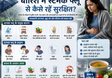 बारिश में बढ़ जाता है स्टमक फ्लू का खतरा! जानिए कारण, लक्षण और बचाव के आसान उपाय