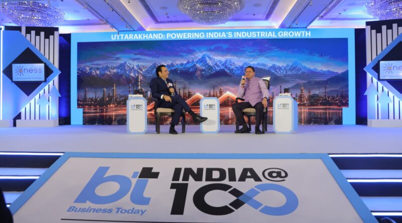 मुख्यमंत्री धामी ने BTIndia@100 कार्यक्रम में किया प्रतिभाग, राज्य की औद्योगिक क्षमता और विकास मॉडल को देश के समक्ष रखा