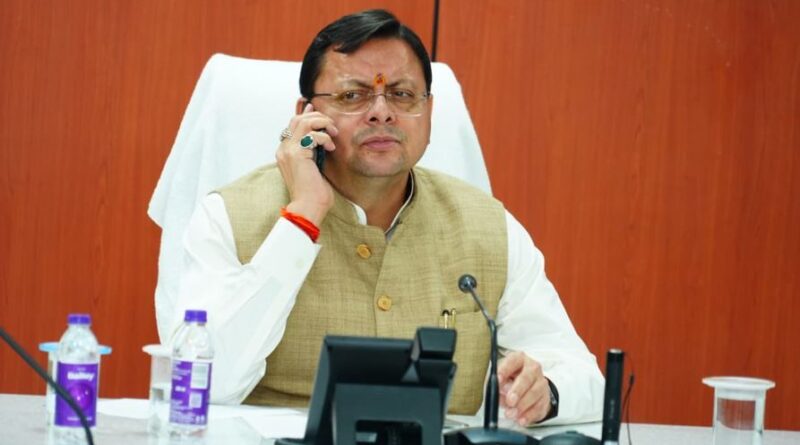 मुख्यमंत्री पुष्कर सिंह धामी देर रात्रि आपदा परिचालन केंद्र पहुंचे, टीएचडीसी टनल हादसे पर युद्धस्तर पर रेस्क्यू अभियान के निर्देश