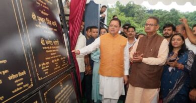 मुख्यमंत्री धामी ने एमडीडीए की 17.80 करोड़ की विकास परियोजनाओं का किया लोकार्पण व शिलान्यास