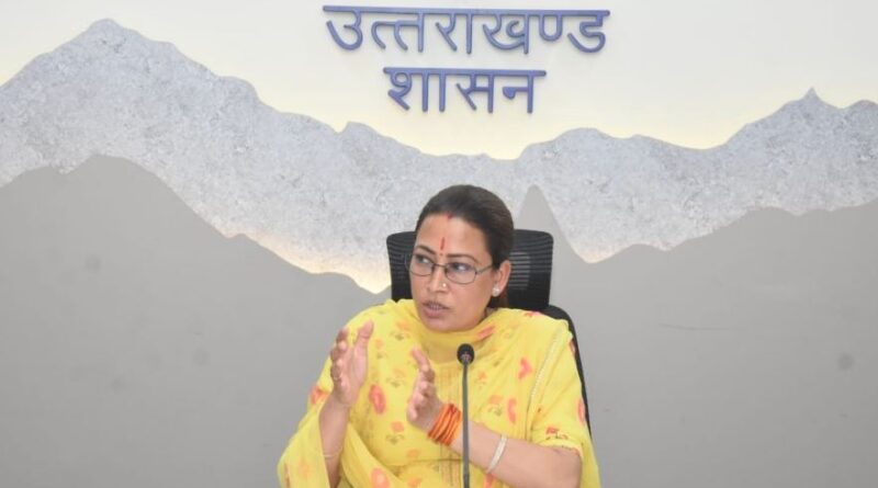 29 अगस्त से शुरू होगा खेल विश्वविद्यालय का पहला सत्र- रेखा आर्या