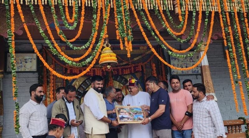 पर्यटन मंत्री महाराज ने किया राजकीय जागड़ा मेले का शुभारंभ, पूजा अर्चना के बाद प्रदेश एवं देश की खुशहाली की कामना